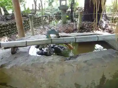 飯野高宮神山神社の手水舎