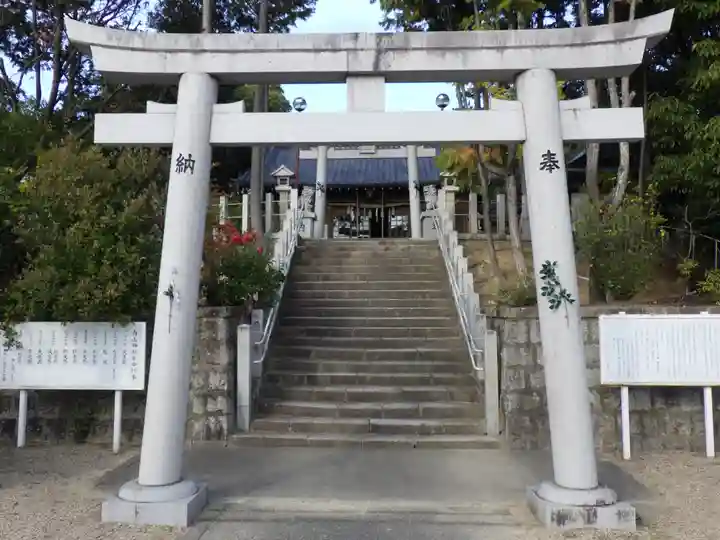 白山神社(小幡)の鳥居