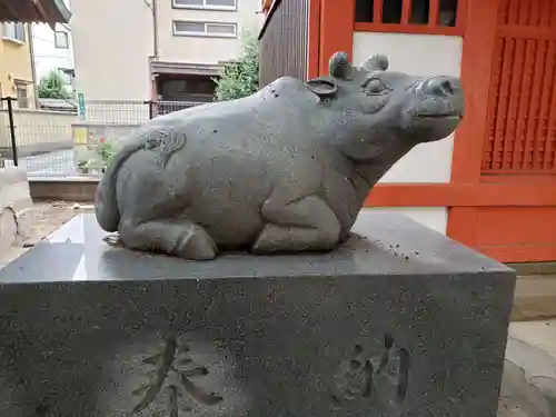 網屋天満宮の狛犬