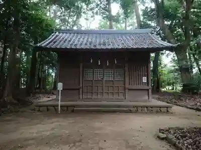 津守神社（砥鹿神社境外末社）の本殿・本堂