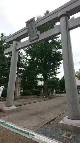 福井神社の鳥居