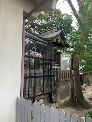 冨士八幡社の本殿・本堂