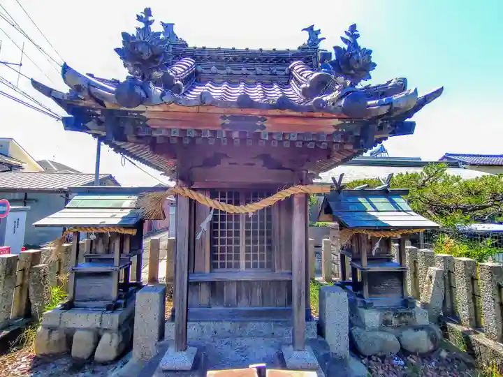 秋葉社(落合)の本殿・本堂