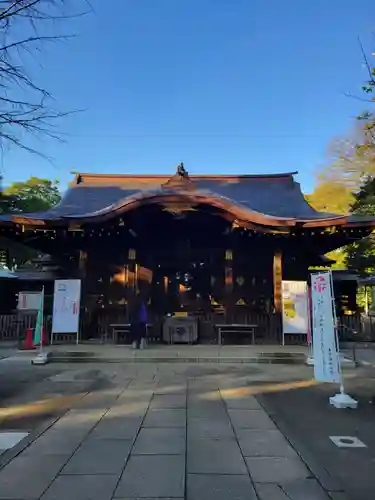 渋谷氷川神社の本殿・本堂
