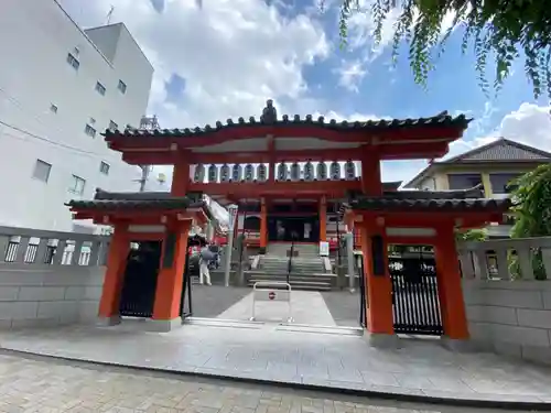 善國寺の山門・神門