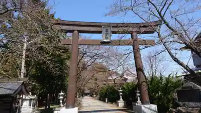 冨士御室浅間神社の鳥居