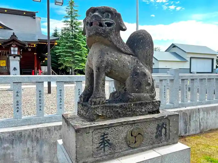 美瑛神社の狛犬