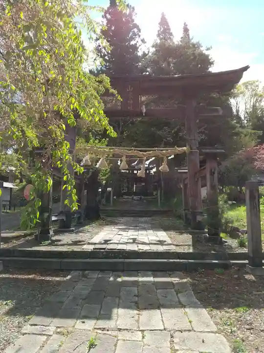 山家神社の鳥居