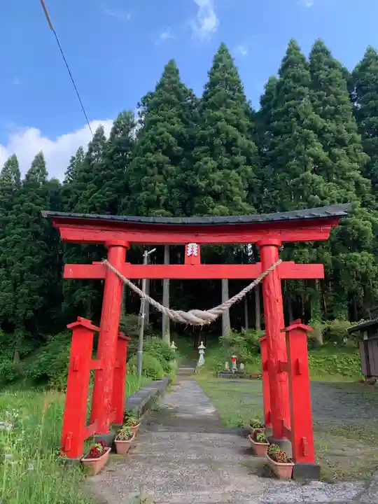熊野神社の鳥居