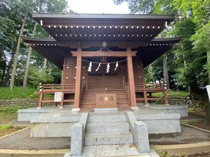 北八幡神社の本殿・本堂