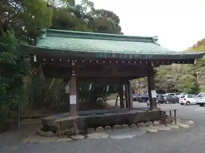 靜岡縣護國神社の手水舎