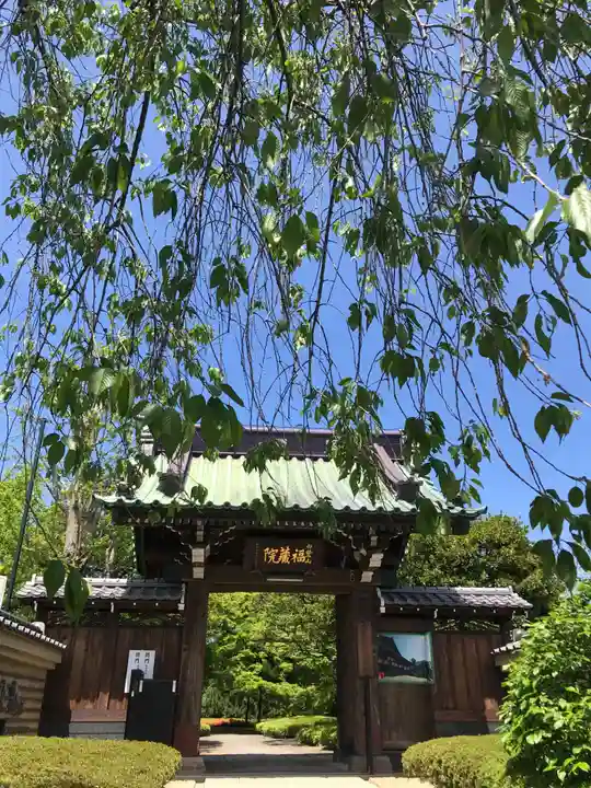 福蔵院の山門・神門