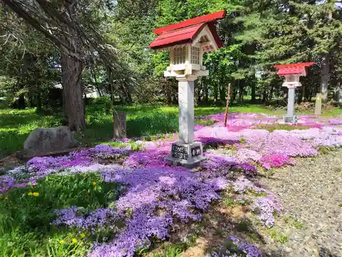 雨龍神社の庭園