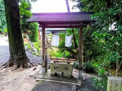 神明社（米田神明社）の手水舎