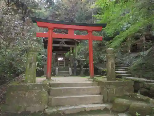 岡寺（龍蓋寺）の鳥居