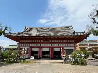 愛染堂勝鬘院の本殿・本堂