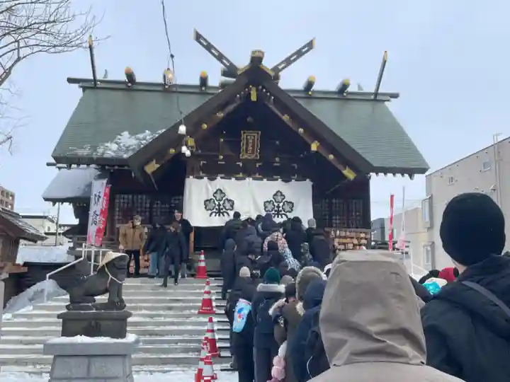 札幌諏訪神社の初詣