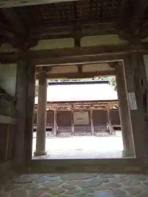 西明寺の山門・神門
