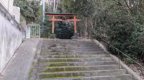下居神社の鳥居