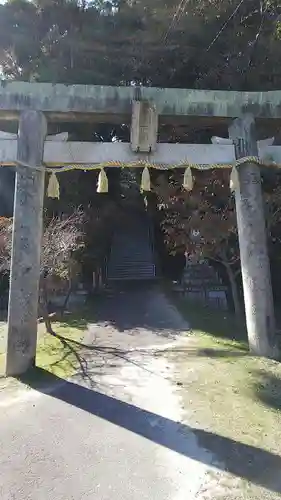 葛上神社の鳥居