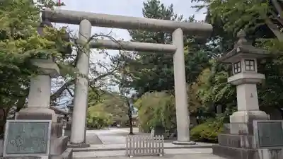 富山縣護國神社の鳥居