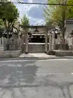河堀稲生神社の鳥居