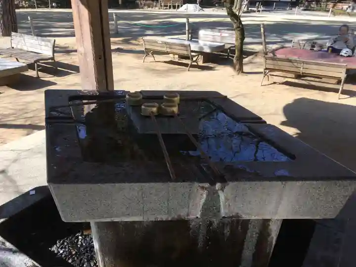 武田神社の手水舎