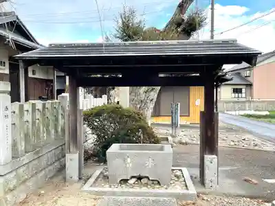 小島八劔神社の手水舎