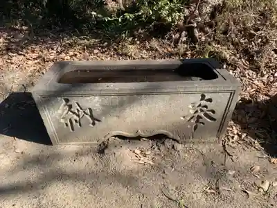 磯部大明神の手水舎