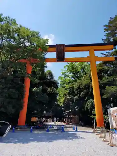 川越氷川神社の鳥居