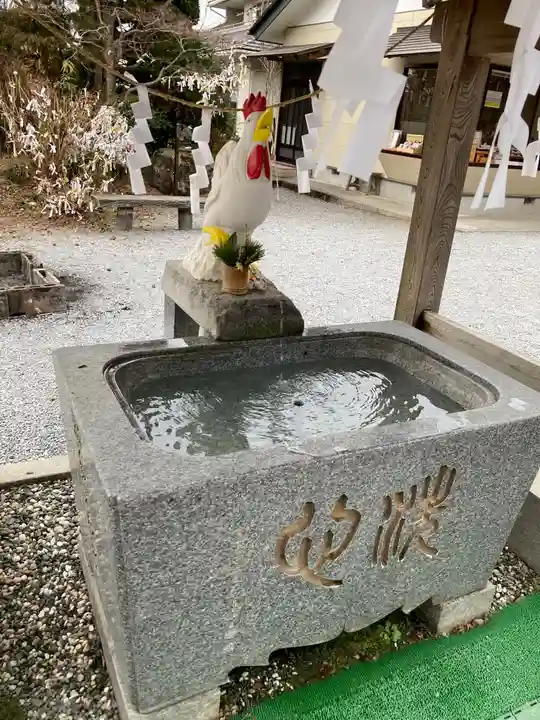 鷲宮神社の手水舎