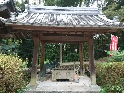 最明寺の手水舎