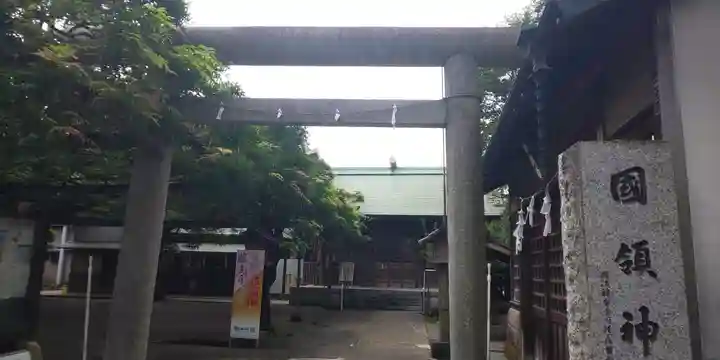 國領神社の鳥居
