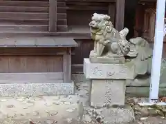 村積神社の狛犬