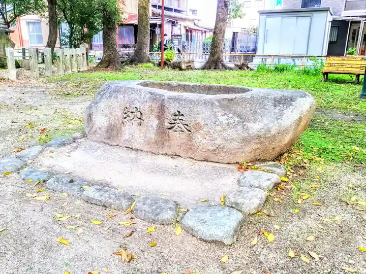 日之宮神社の手水舎
