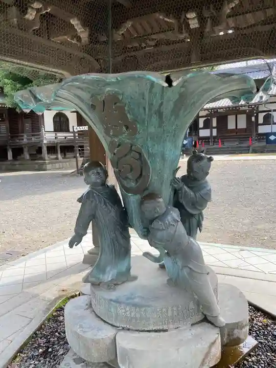 題経寺(柴又帝釈天)の手水舎