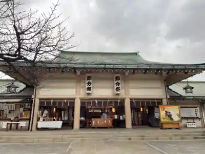 難波大社 生國魂神社の本殿・本堂