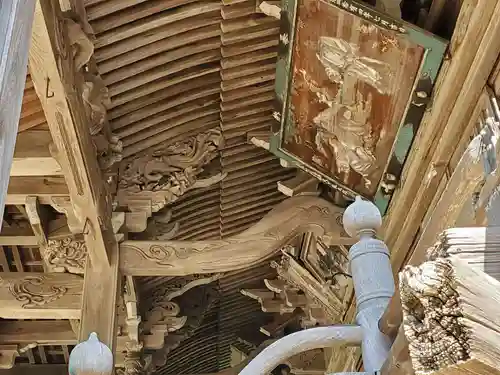 舟城神社の芸術