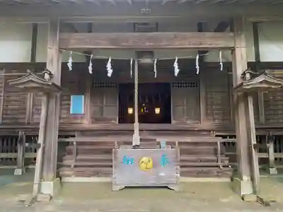 青渭神社里宮の本殿・本堂