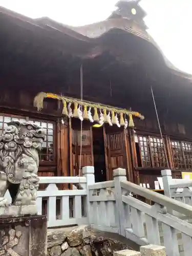 手力雄神社の本殿