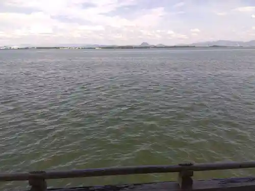 満月寺（浮御堂）の景色