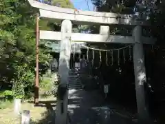 忍　諏訪神社・東照宮　の鳥居