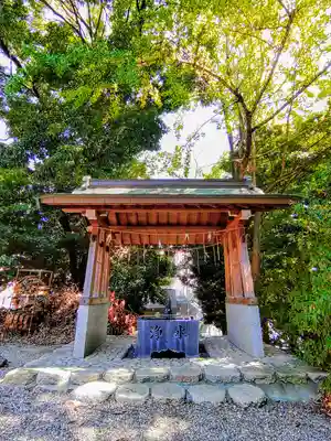 八劔社（野並）の手水舎