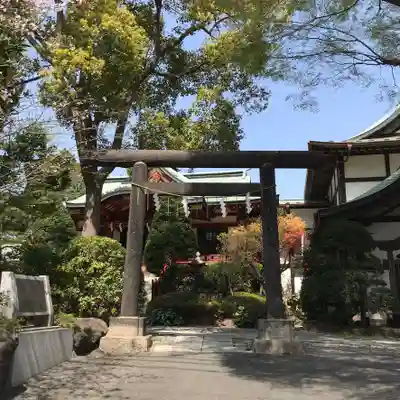 東大島神社の鳥居