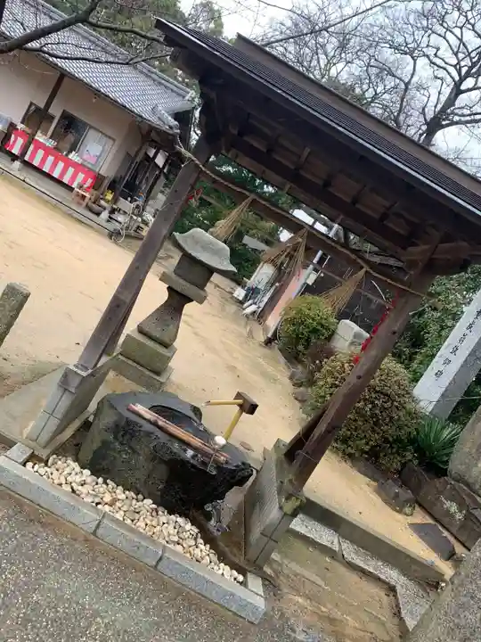 櫻山神社の手水舎
