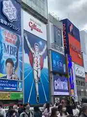 露天神社（お初天神）の周辺