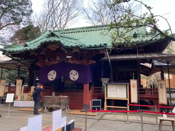 赤坂氷川神社の本殿・本堂