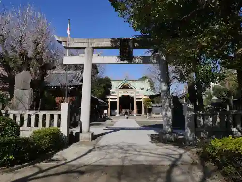牛嶋神社の鳥居