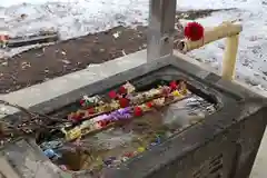 北広島市総鎮守　廣島神社の手水