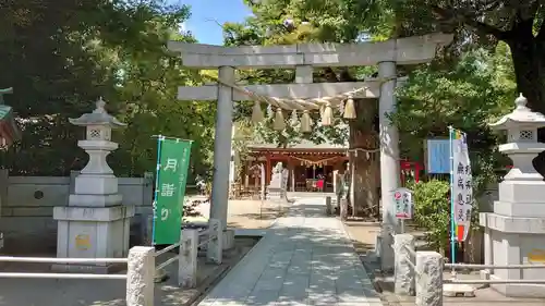新田神社の鳥居